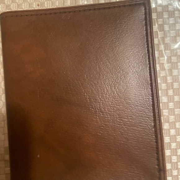 VINTAGE 3 M  BROWN  WALLET - Picture 4 of 5
